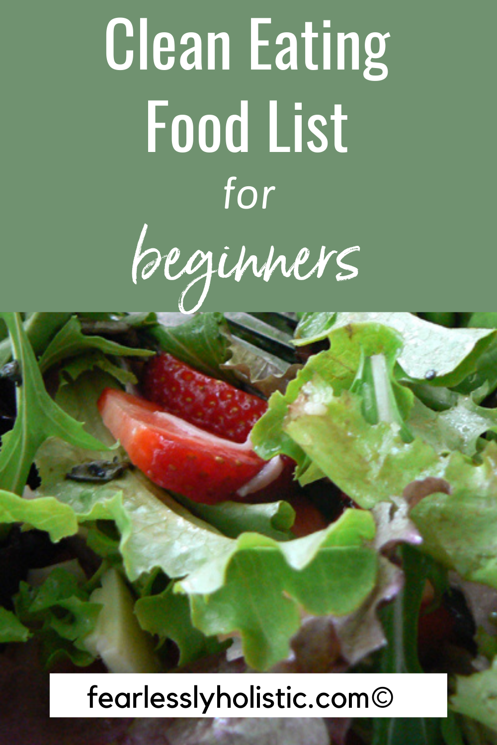 Clean Eating Food List for Beginners