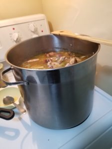 photo of a stock pot