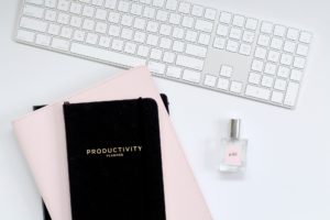 Photo of a productivity planner