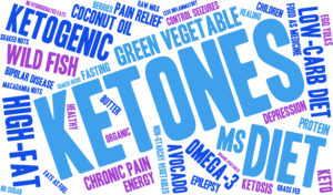 The benefits of Ketosis word cloud