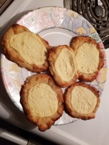 Low carb cheese danish