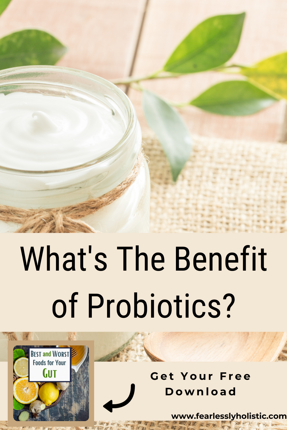 What\'s The Benefit of Probiotics?