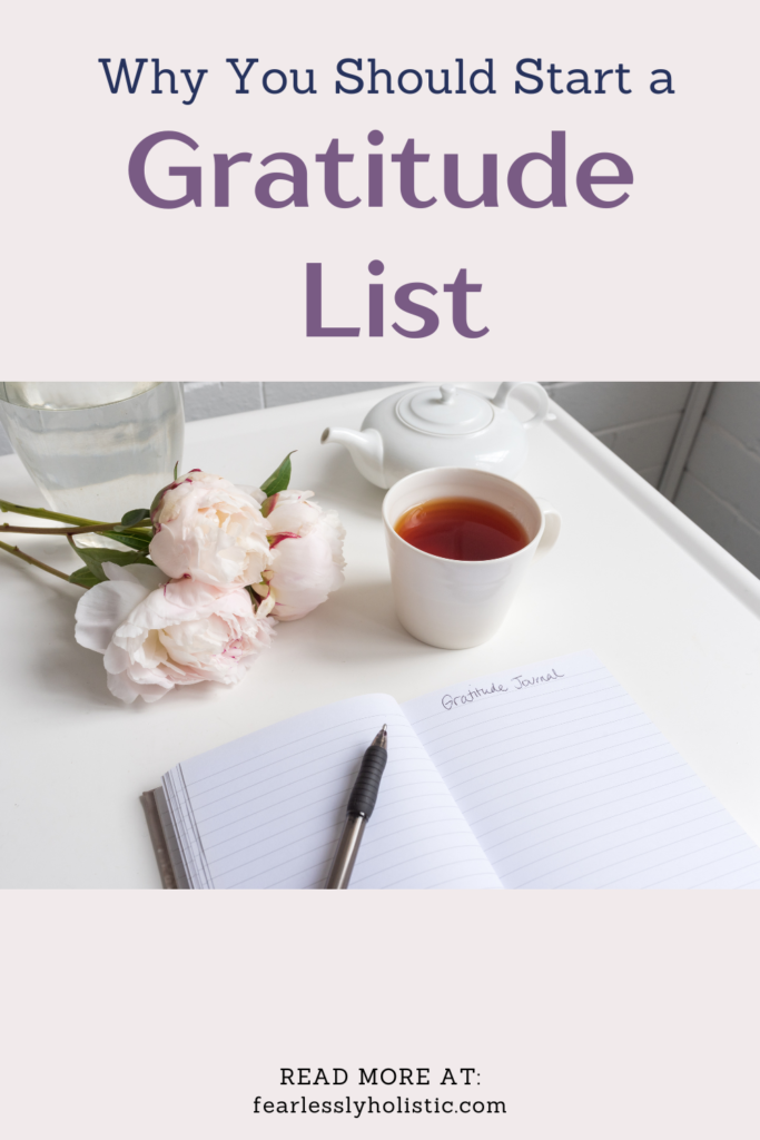 Why You Should Start A Gratitude List